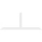 Ekena Millwork Portland Architectural Grade PVC Gable Bracket, 84"W x 35"H x 4"D x 4"F, 10/12 Pitch GBP084X35X0404POR00 - alternate 4